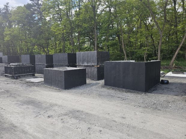 Szamba jednokomorowe i dwukomorowe z betonu  w Rzeszowie w konkurencyjnych cenach